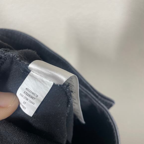 WHBM Womens Size 8 Flare Jeans Pants Black Cotton Blend Mid Rise Pockets Stretch - Picture 6 of 8